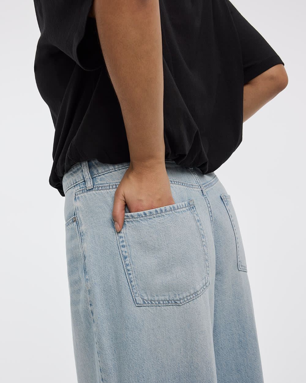 Wide-Leg High-Rise Jean - Curvy Fit