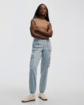 Denim Jogger with Cargo Pockets - Petite