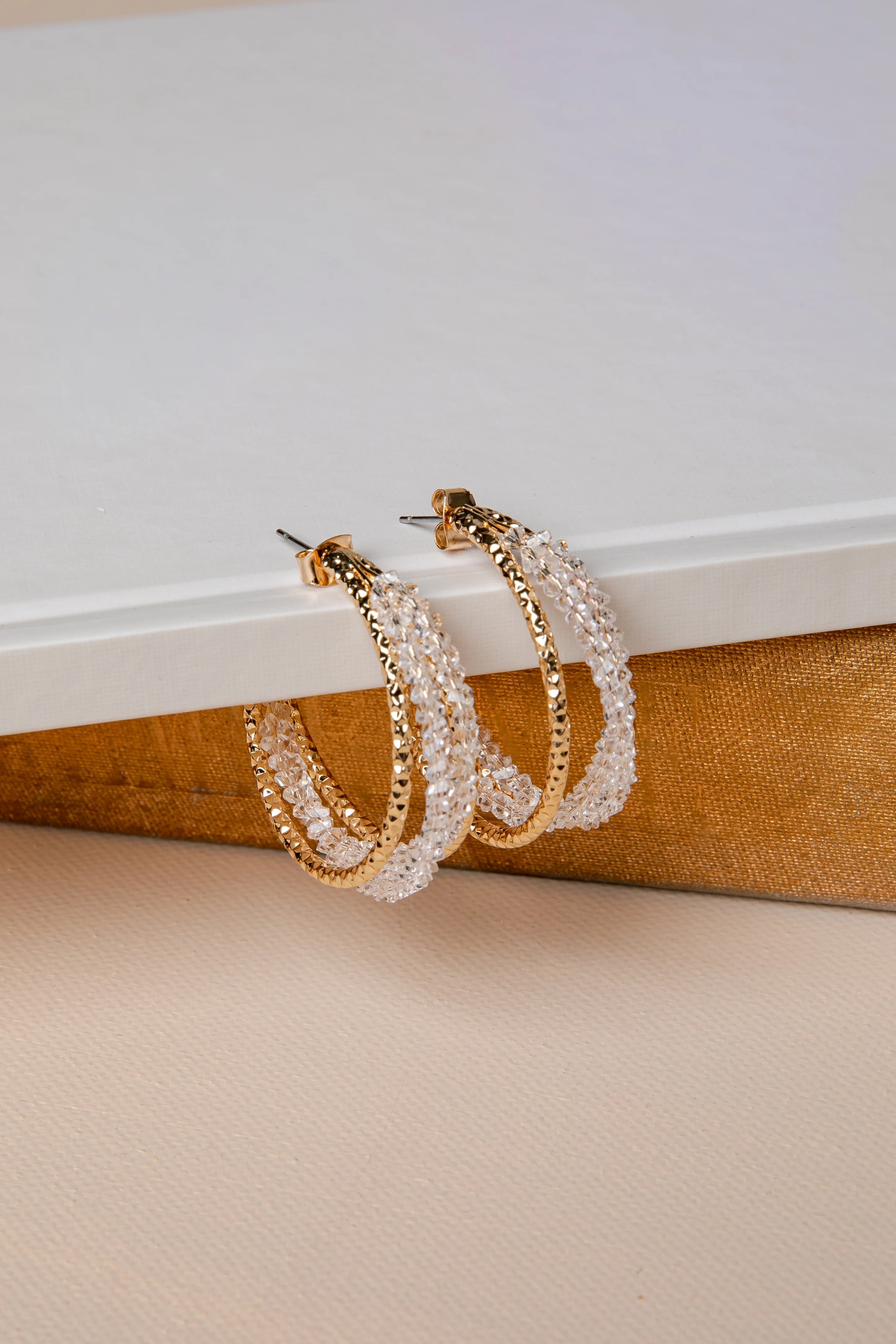 Gold Hoop Earrings