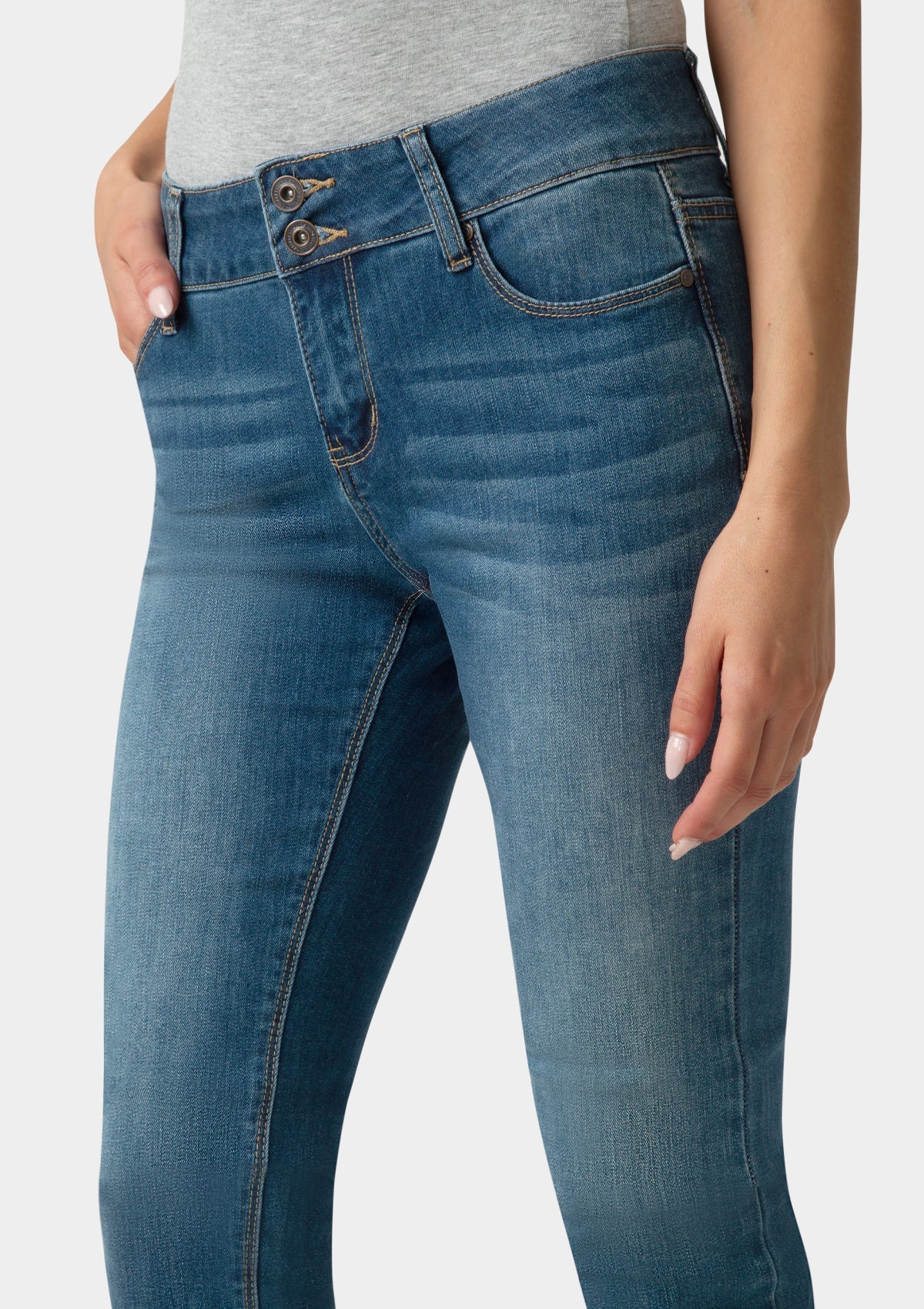 Tall Brianna Mid Rise Jeans