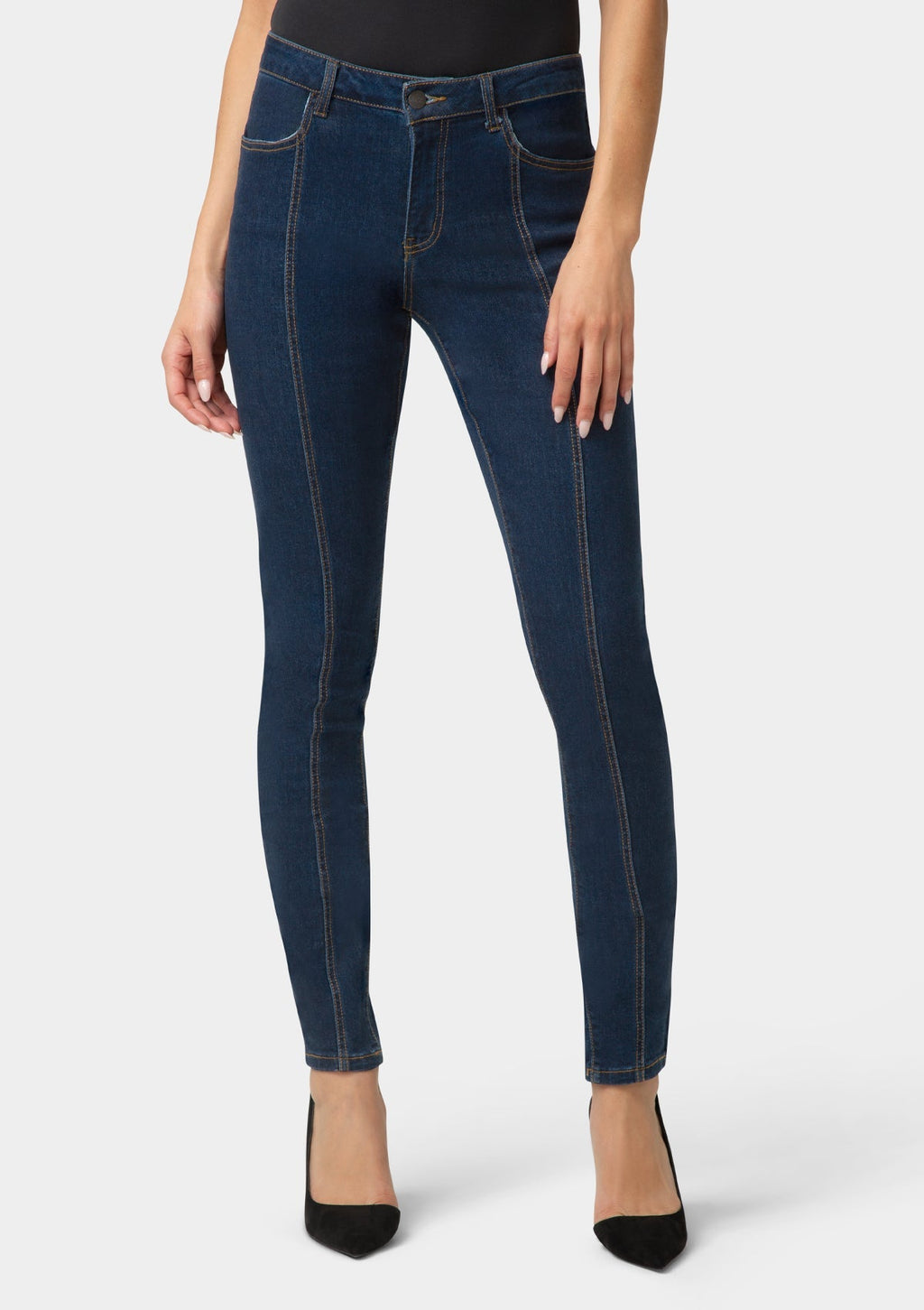 Jessi Skinny Jeans with Seam Detail