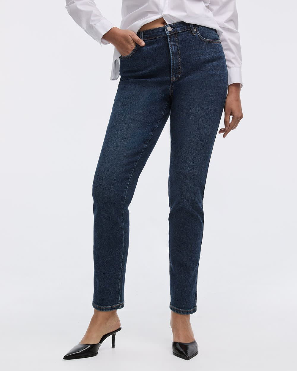 Slim-Leg High-Rise Jean - The Vintage