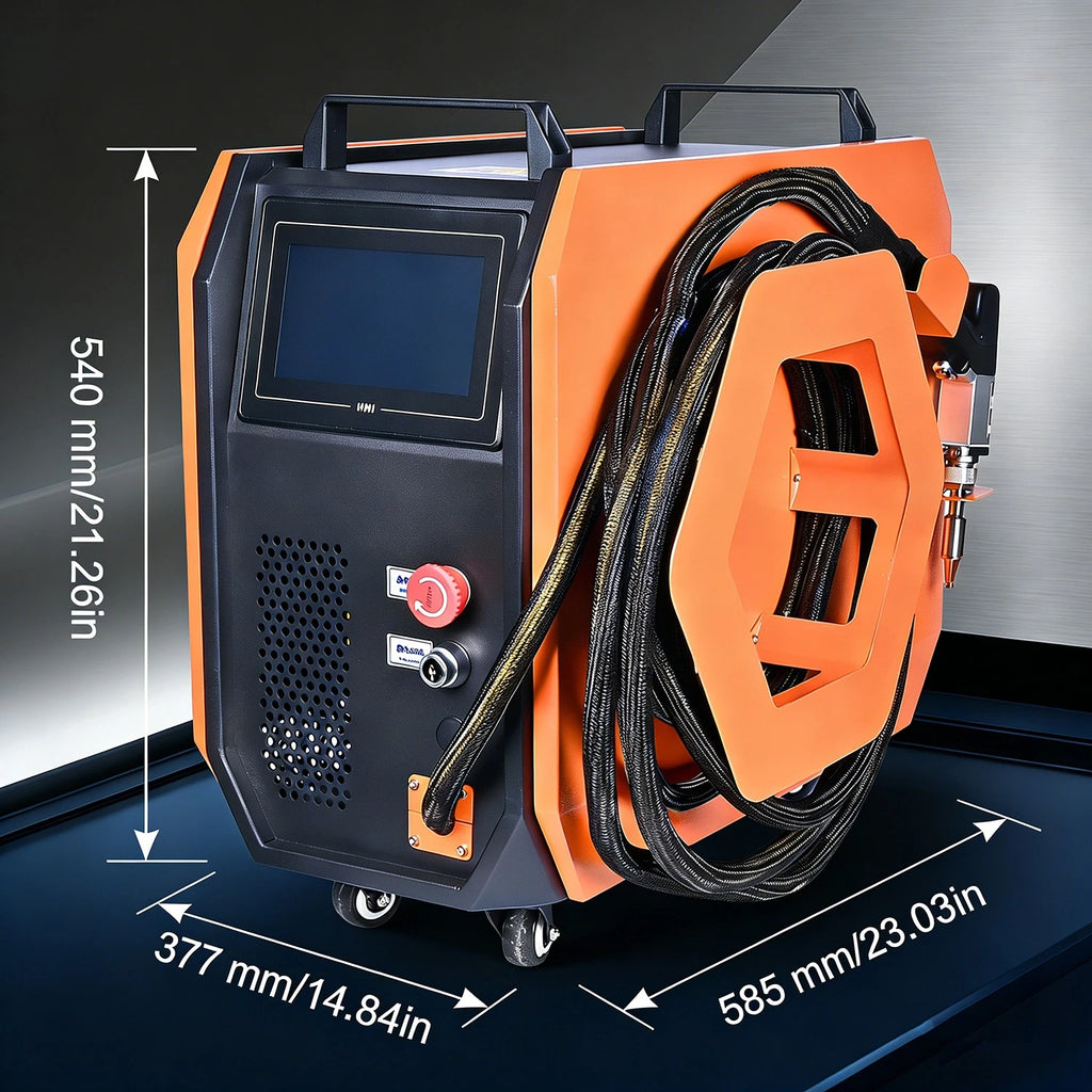 4 IN 1 1000W 1500W Laser Welding Cleaning Cutter Machine Air
