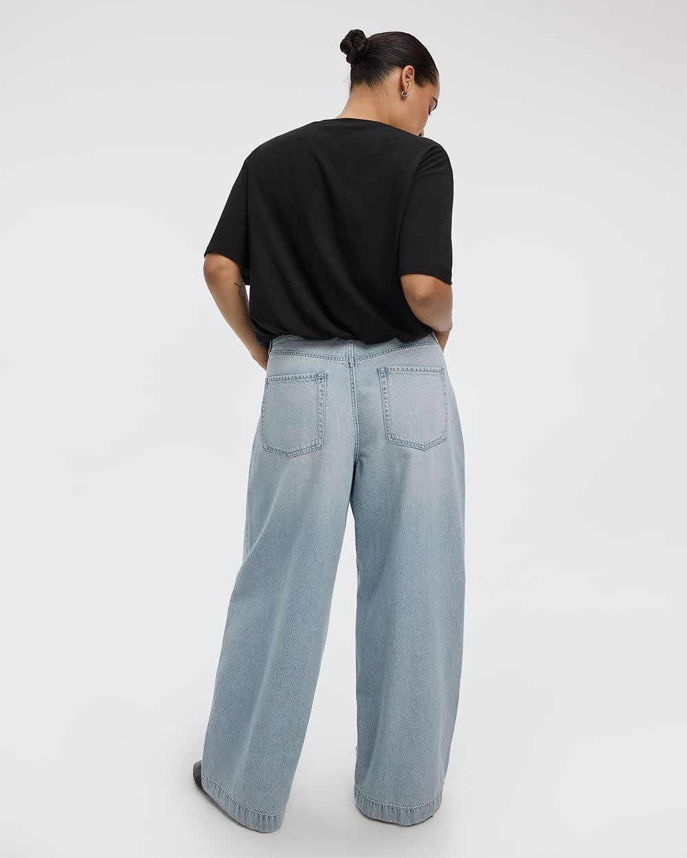 Wide-Leg High-Rise Jean - Curvy Fit