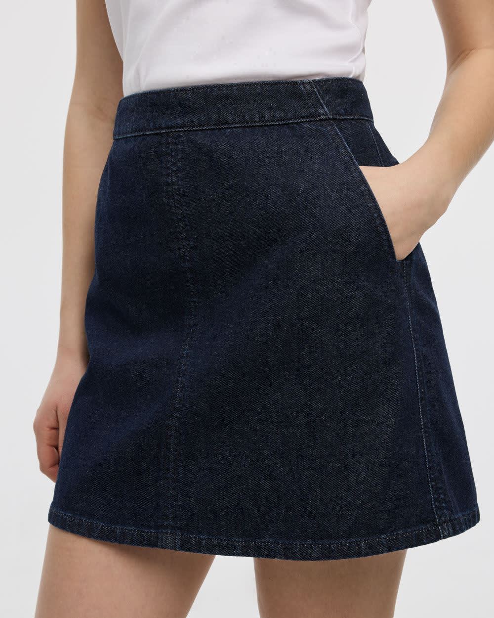 Short Denim Skirt