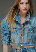 Chaos Studded Jean Jacket