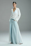 Chiffon Gusset Jeans
