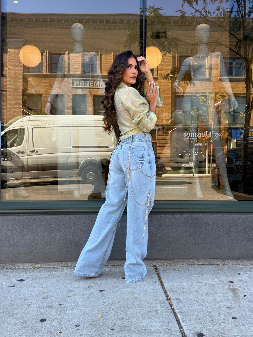 Wide Leg Jeans