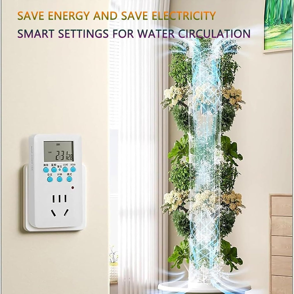 Vertical Hydroponic Grow Tower Aeroponic Tower for Fruits and Vegetables