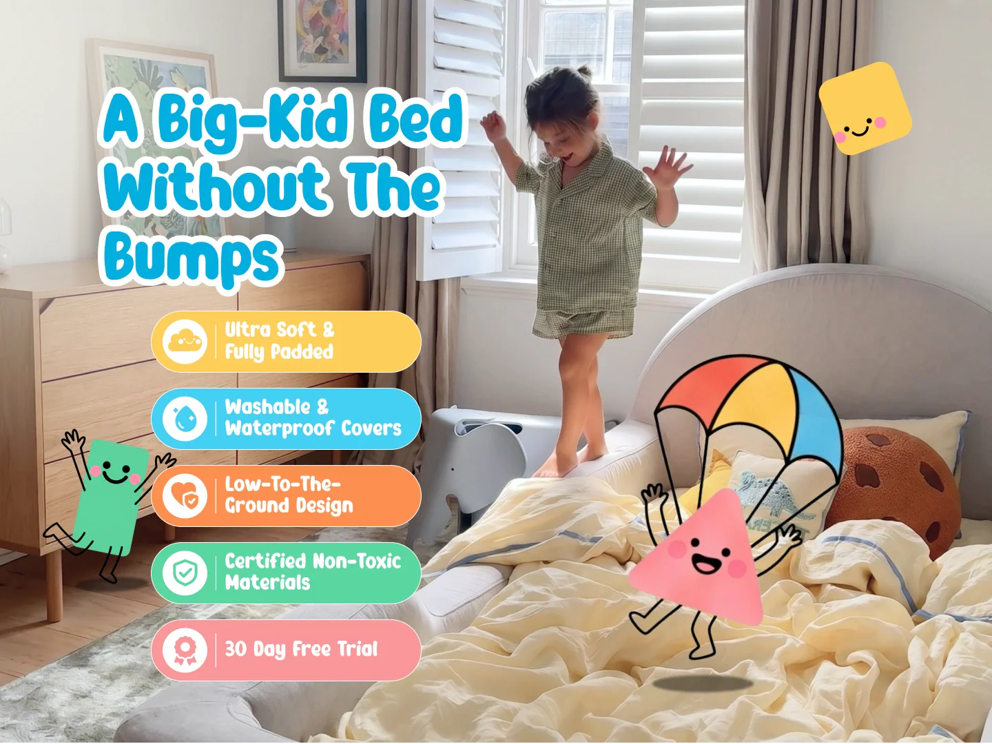 Montessori Floor Bed for Kids