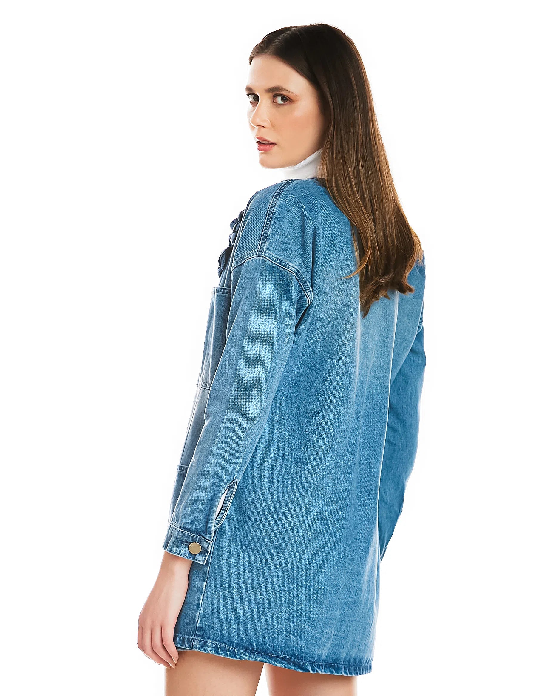 Denim Jacket + Skirt Set