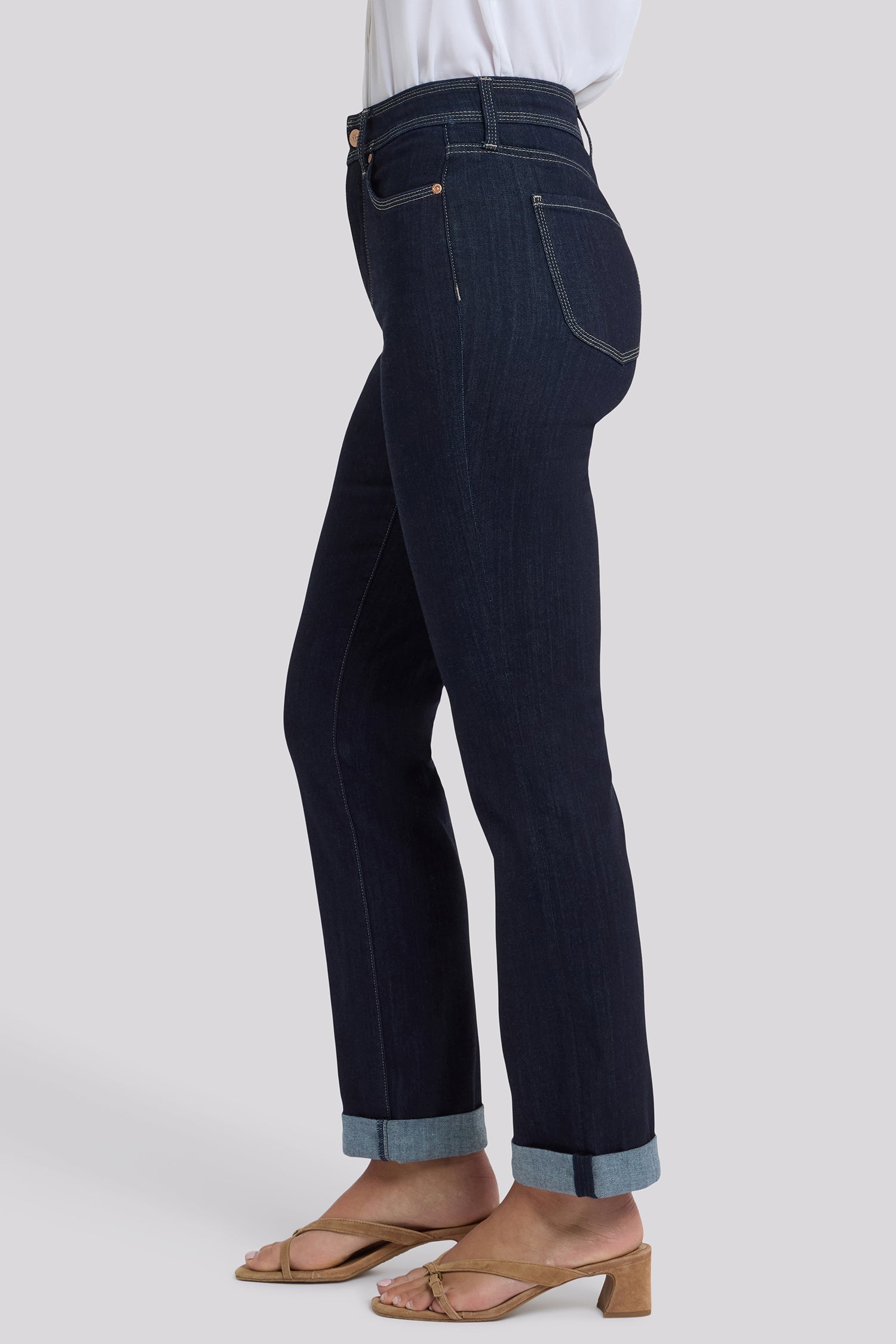 Marilyn Straight Jeans - Morning Tides