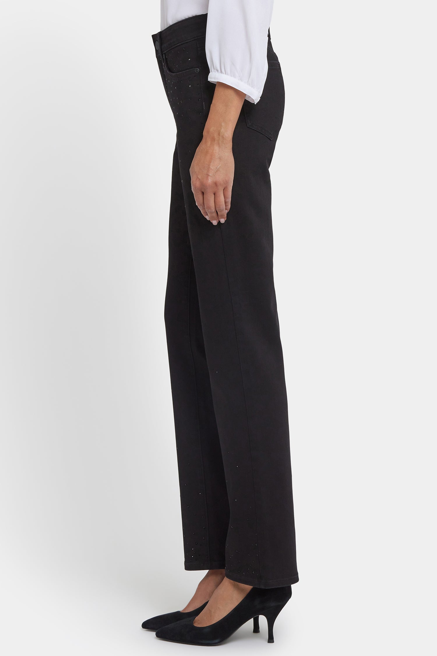 Marilyn Straight Jeans - Black Rinse