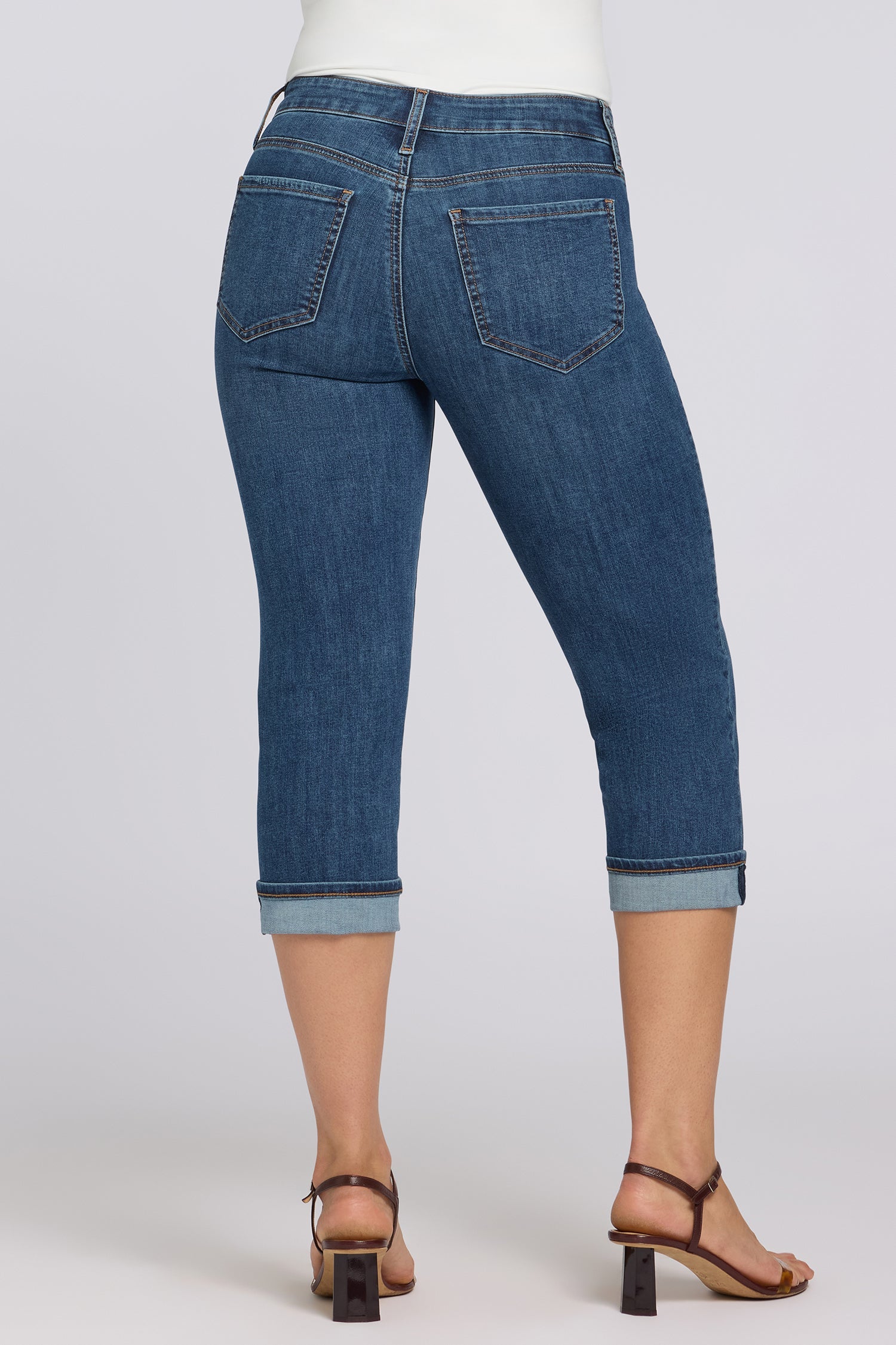 Marilyn Straight Crop Jeans - Sunset Villa