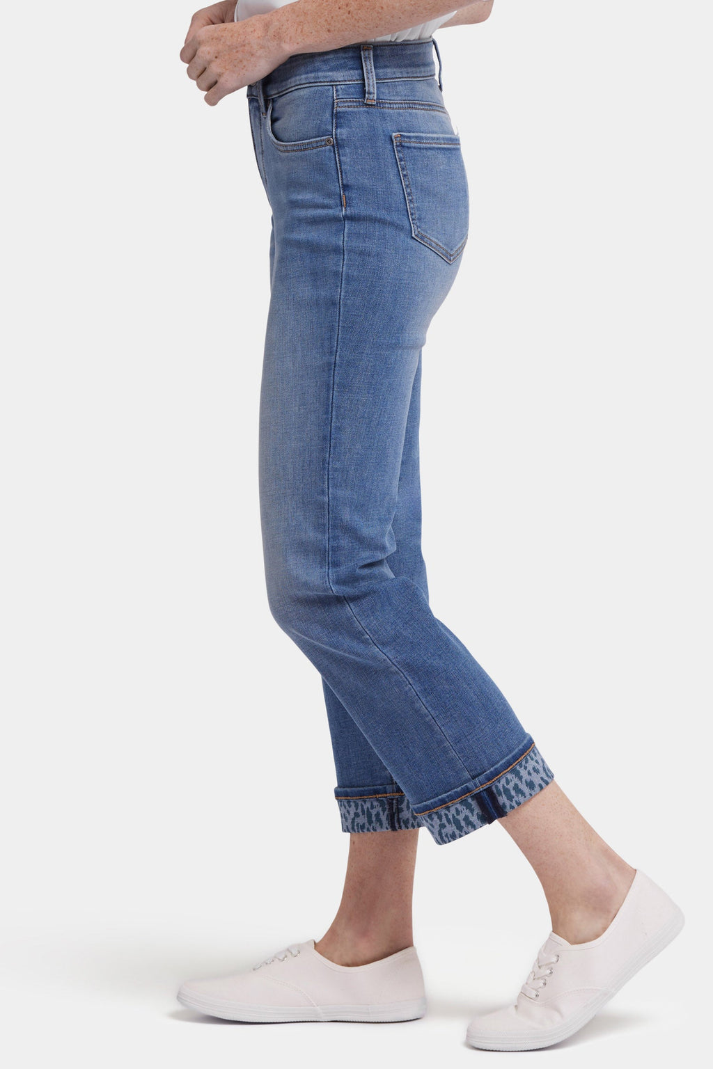 Marilyn Straight Ankle Jeans - Barcelona Breeze