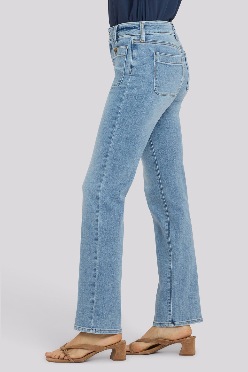 Marilyn Straight Jeans - Mist Springs