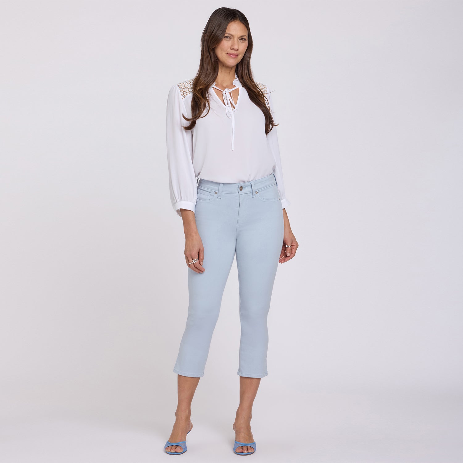 Chloe Capri Jeans - Blue Clover