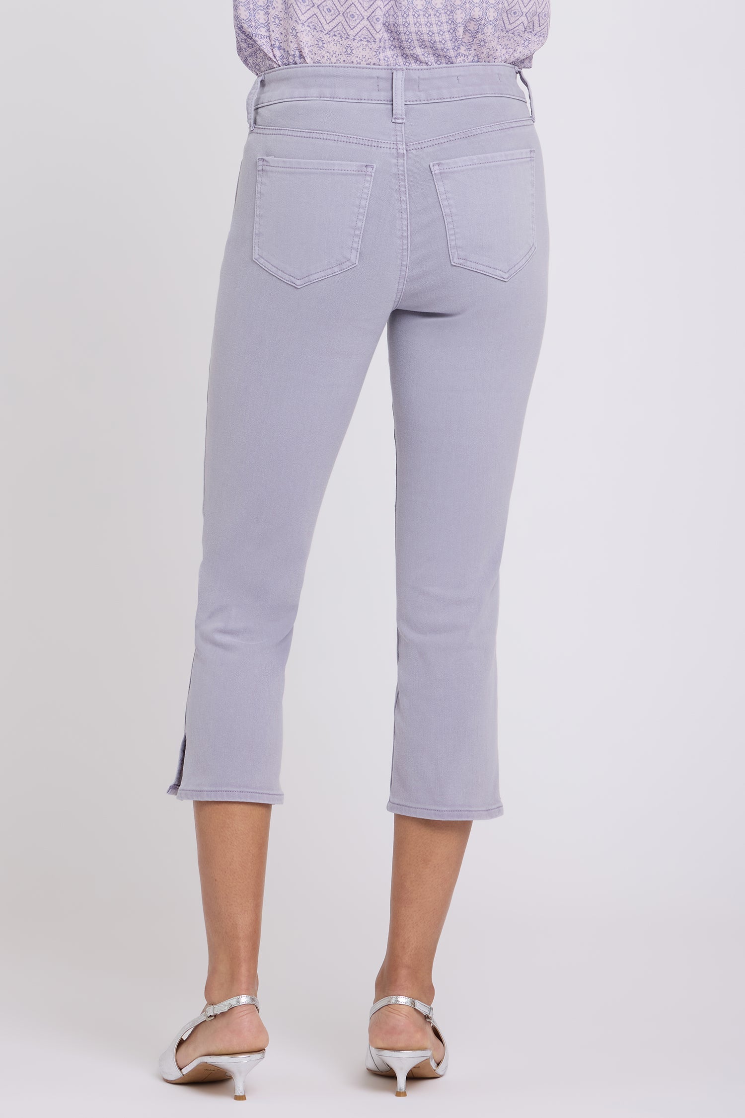 Chloe Capri Jeans - Vintage Lavender