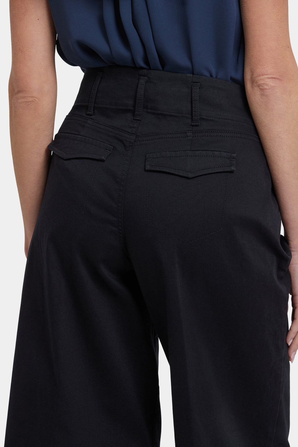 Mona Wide Leg Trouser Jeans - Black