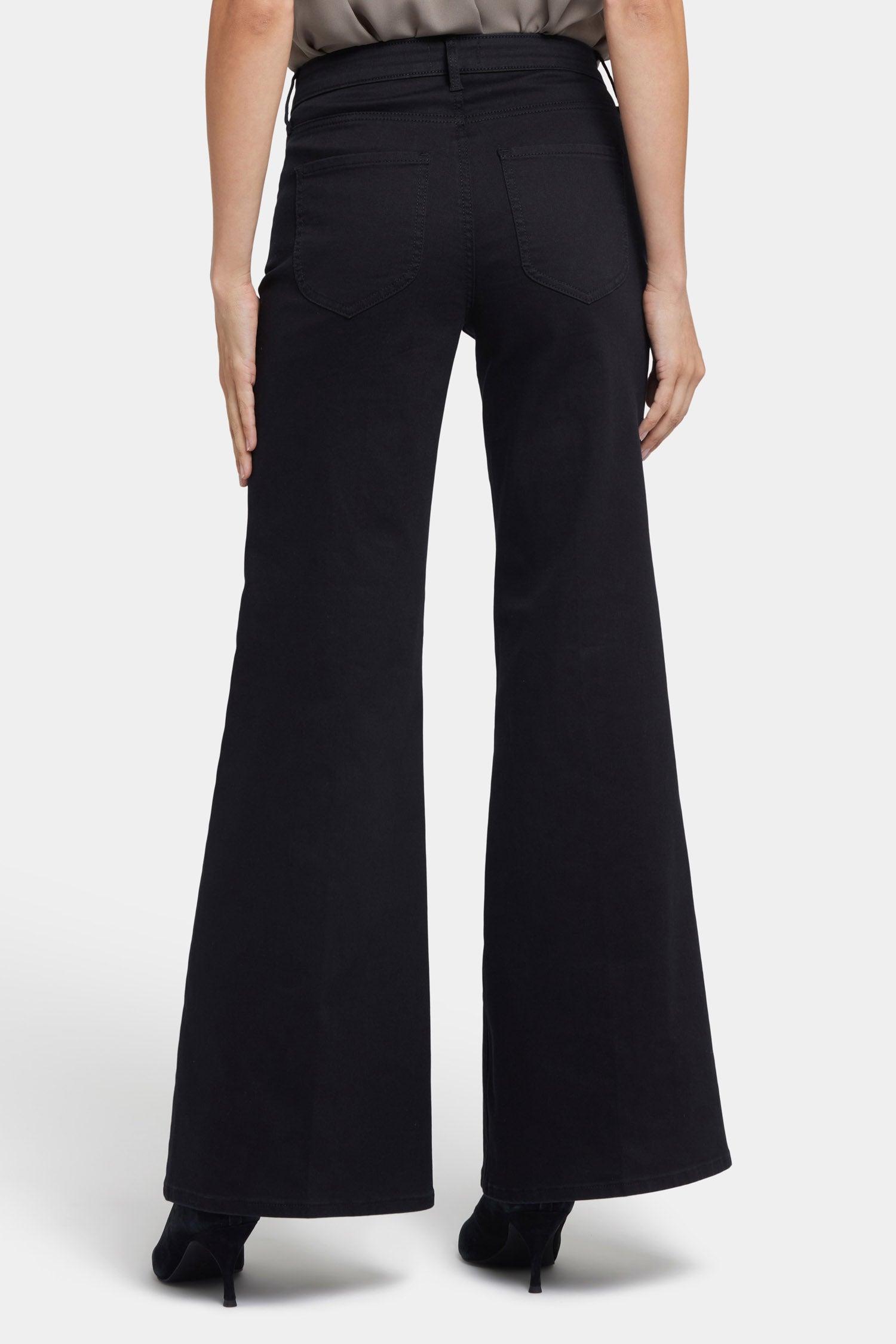 Mia Palazzo Jeans - Black
