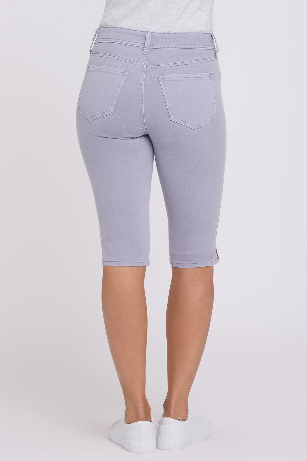 Sophie Bike Capri Jeans - Vintage Lavender