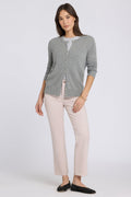 Marilyn Straight Ankle Jeans - Rock Flower