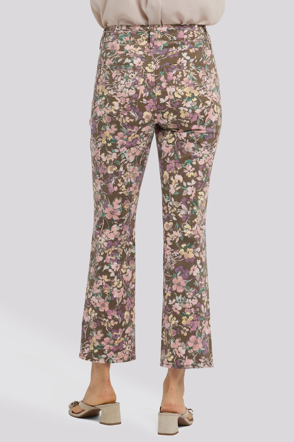 Marilyn Straight Ankle Jeans - Earth Blooms