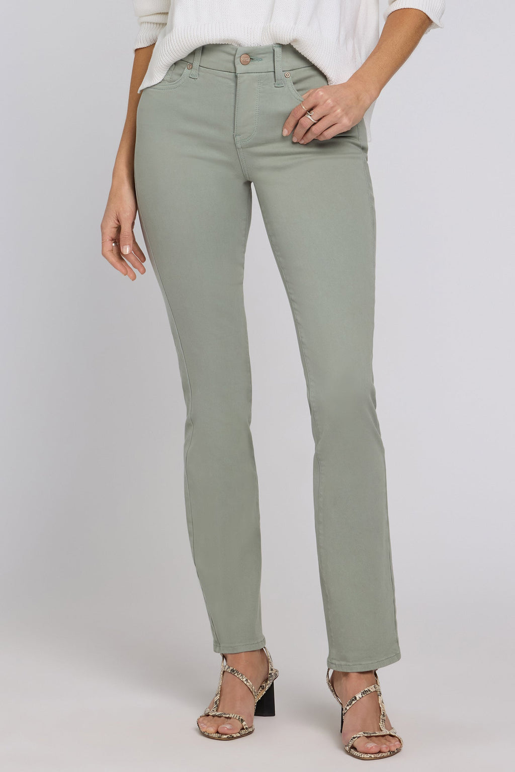 Waist-Match™ Marilyn Straight Jeans - Mistletoe