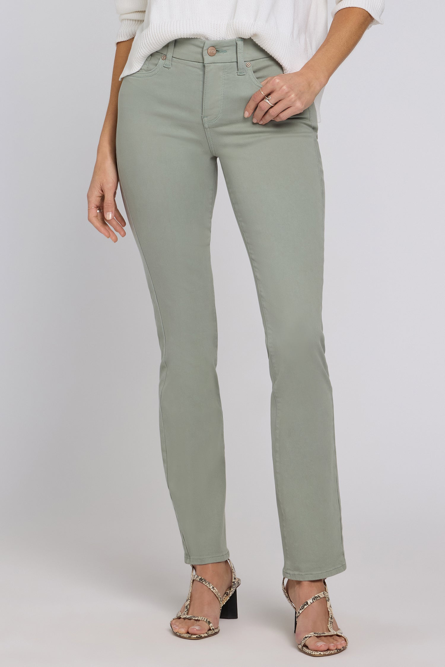 Waist-Match™ Marilyn Straight Jeans - Mistletoe