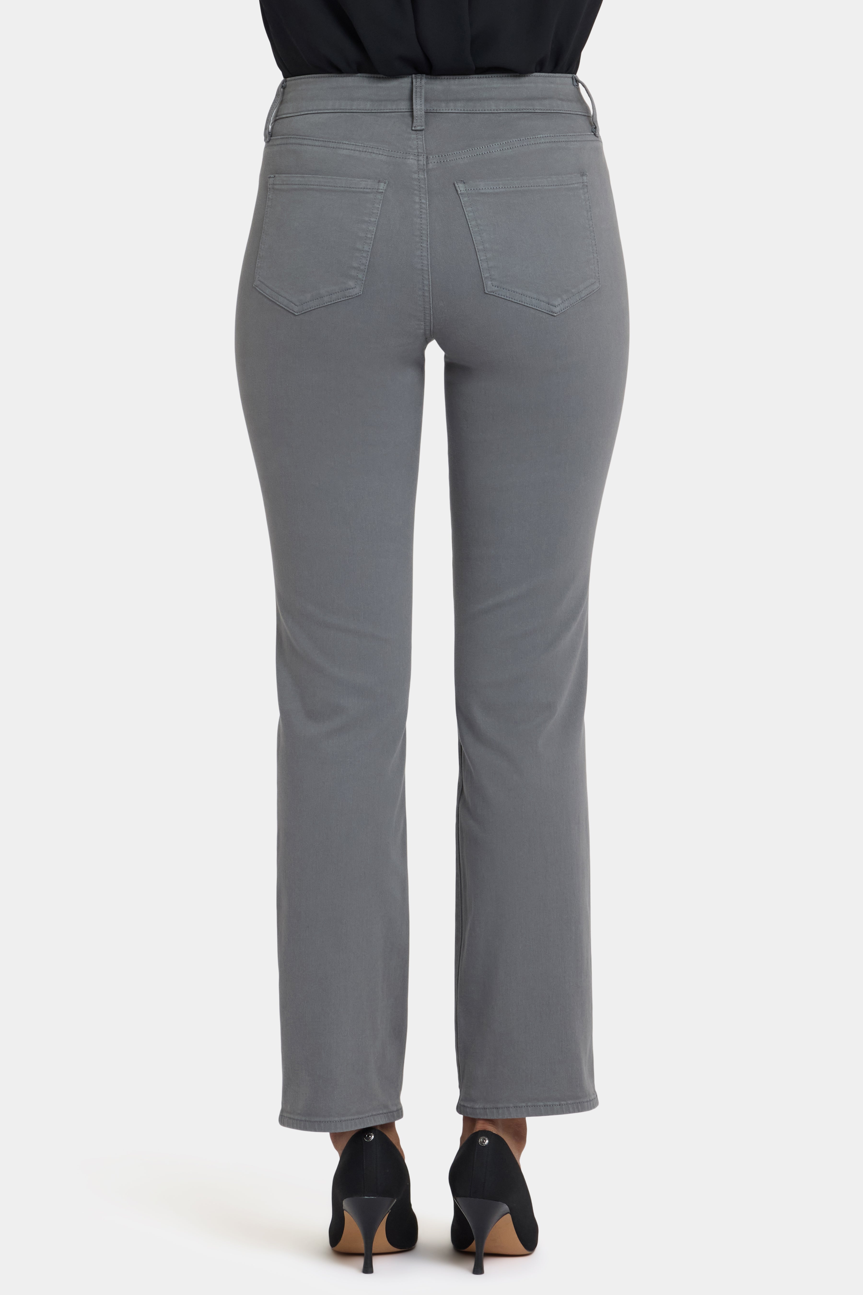 Marilyn Straight Jeans - Lunar Stone