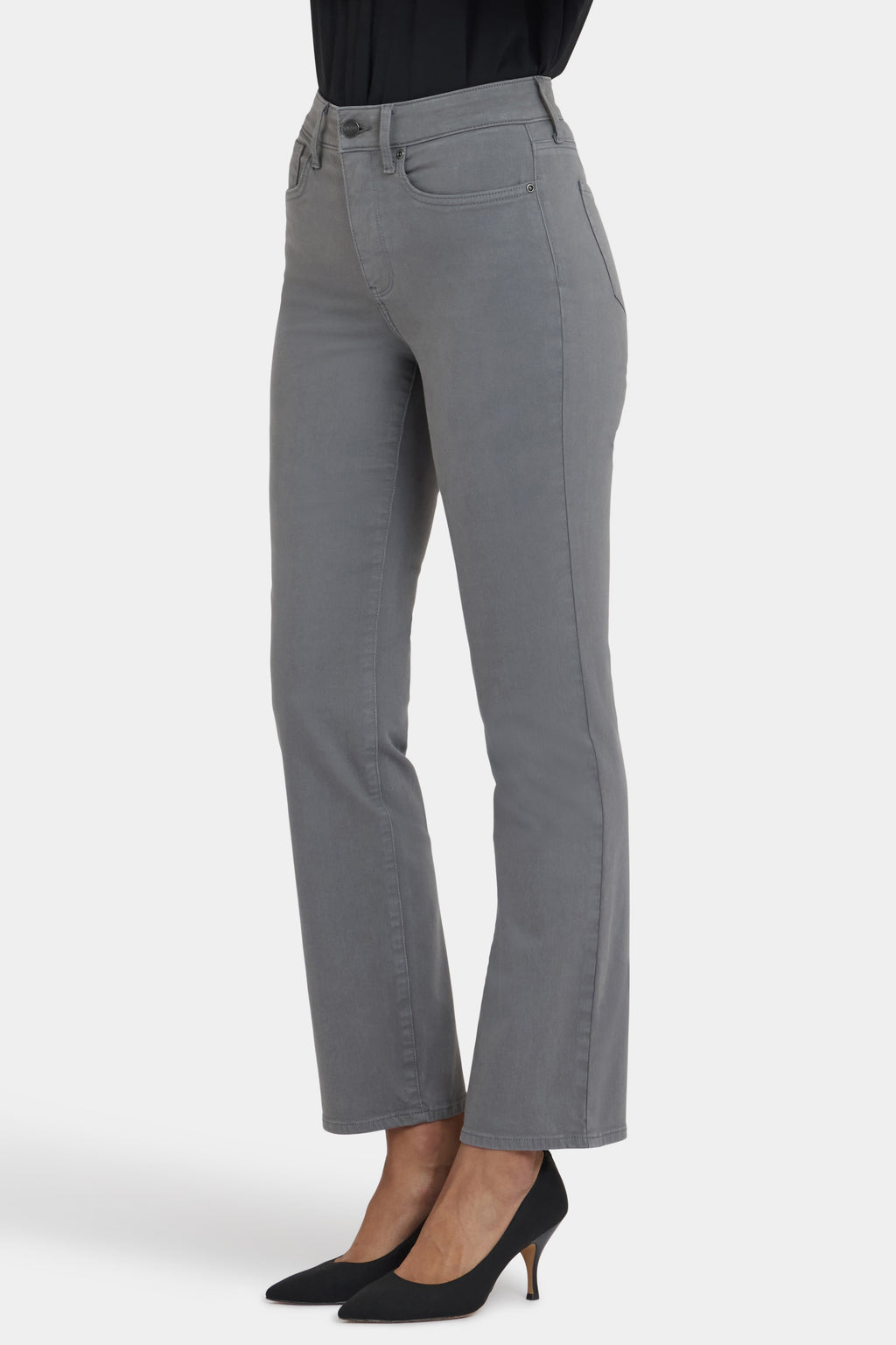 Marilyn Straight Jeans - Lunar Stone