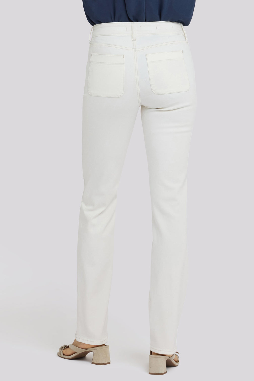 Marilyn Straight Jeans - Vintage White