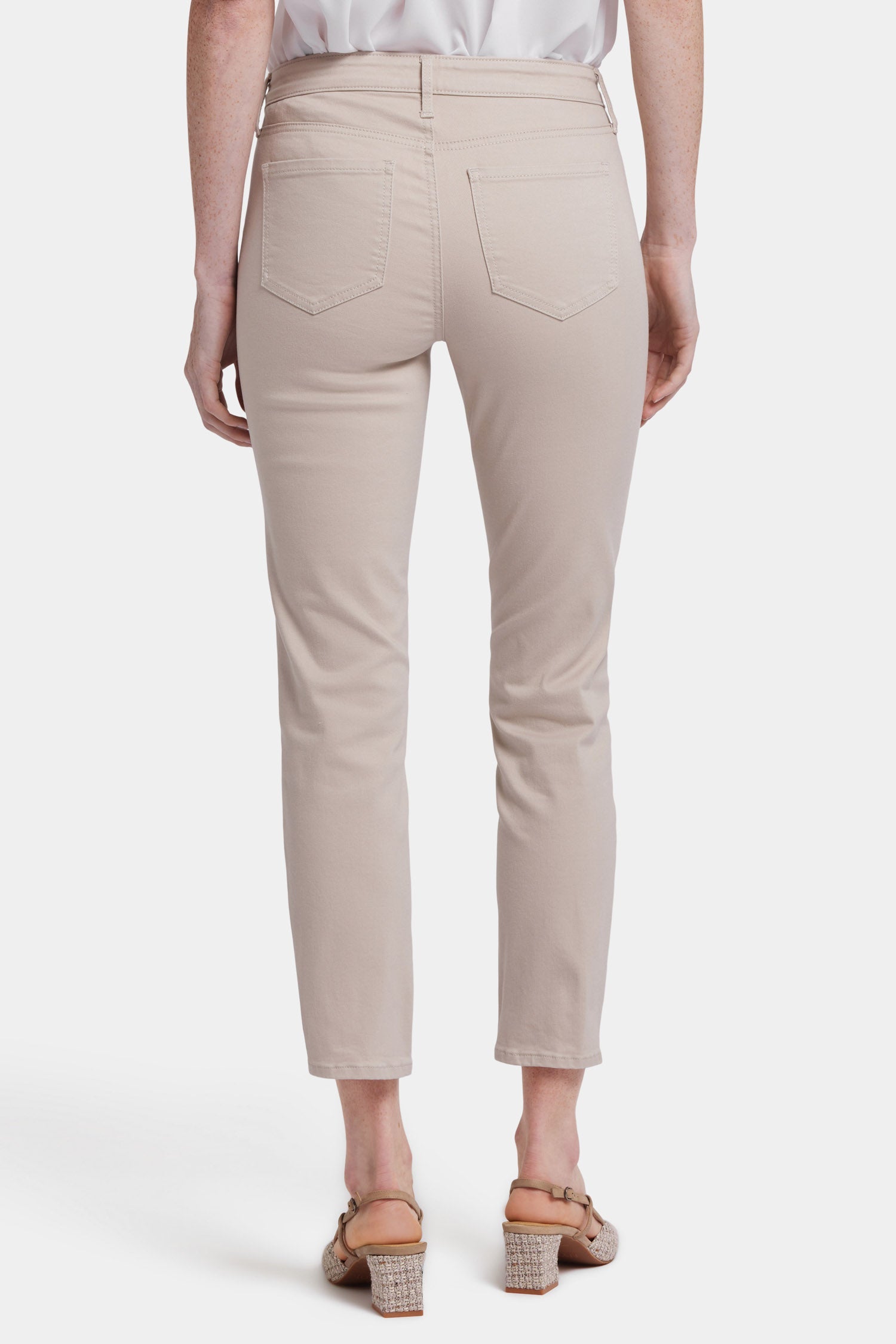 Sheri Slim Ankle Jeans - Feather