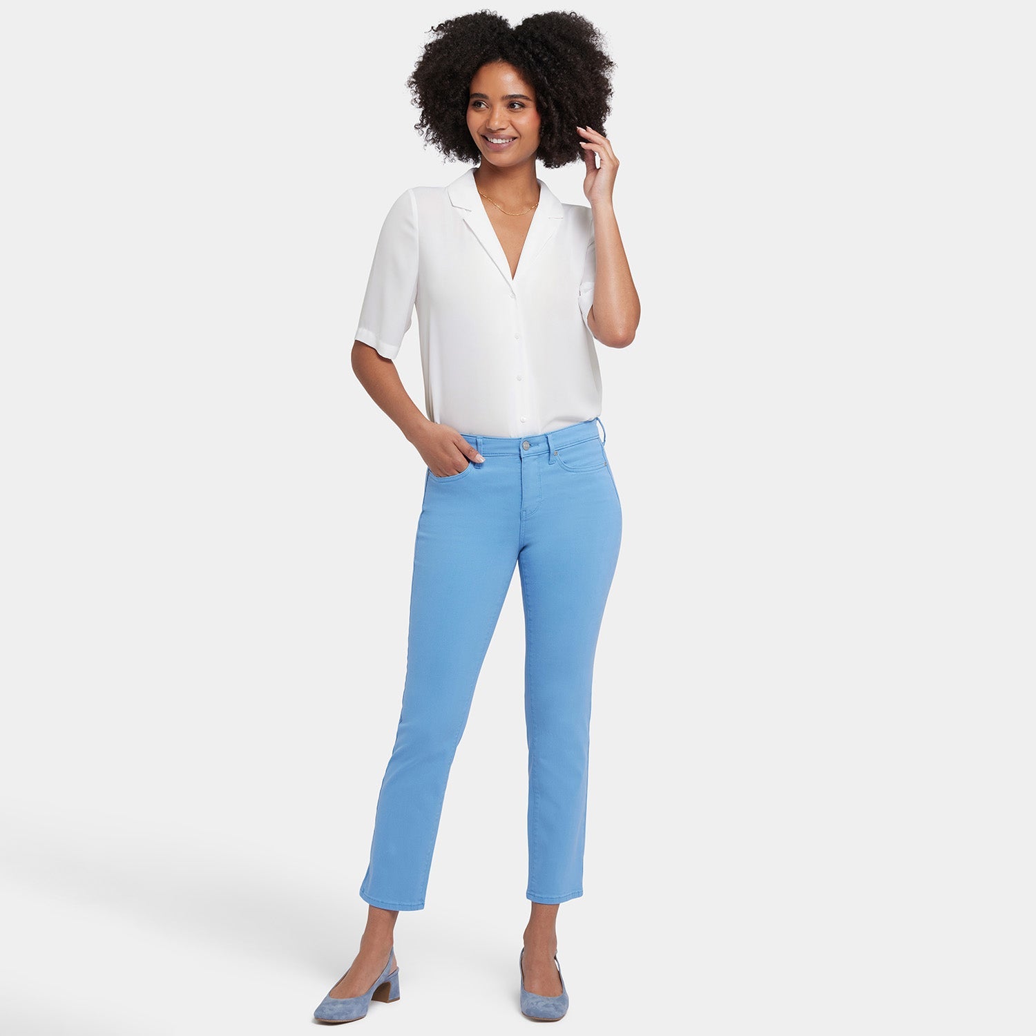 Sheri Slim Ankle Jeans - Pacific Coast