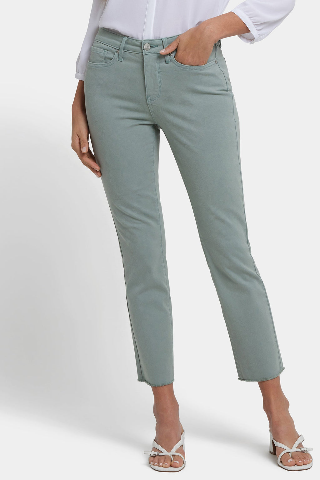 Sheri Slim Ankle Jeans - Mistletoe