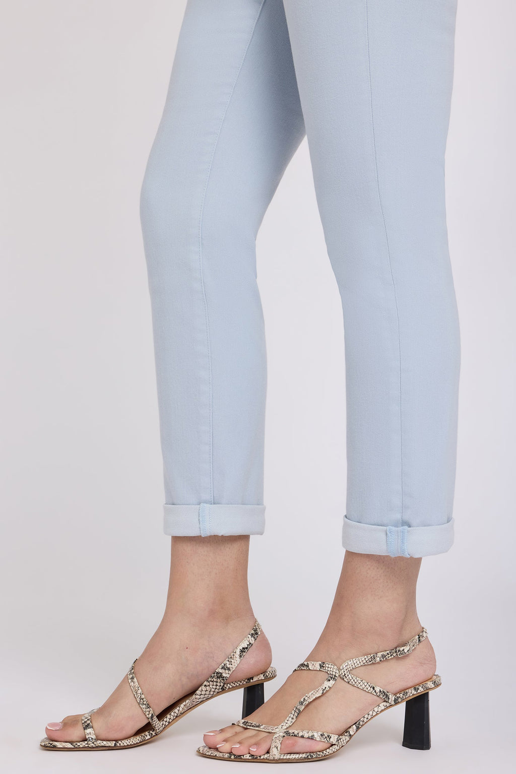 Sheri Slim Straight Ankle Jeans - Blue Clover