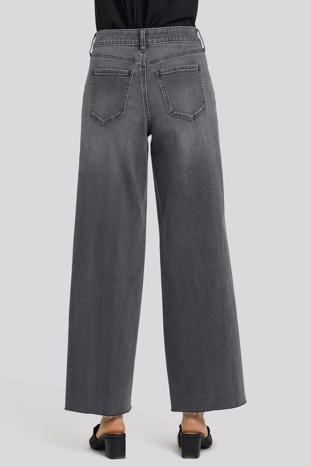 Simone Wide Leg Jeans - Dusty Ash