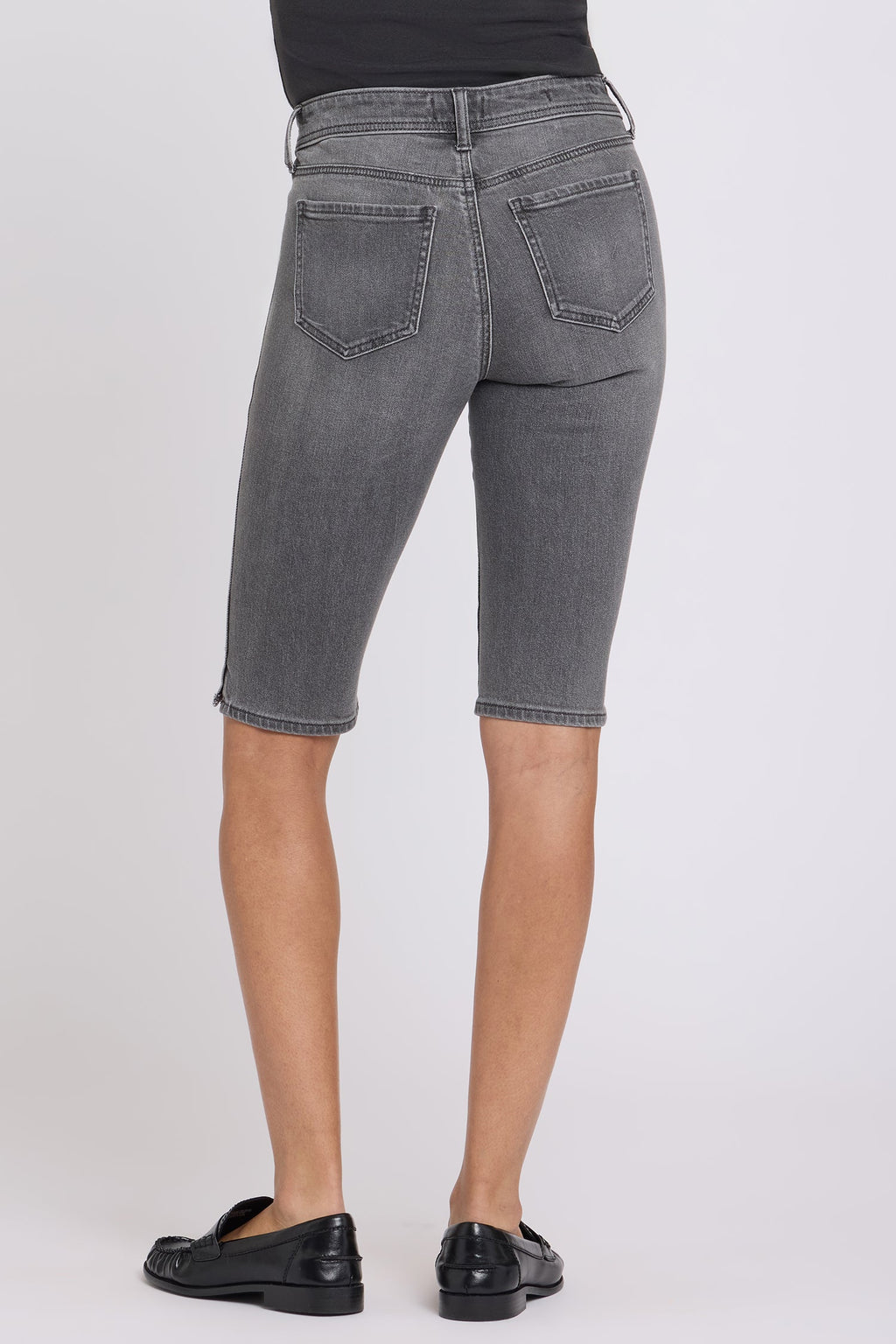 Sophie Bike Capri Jeans - Dusty Ash