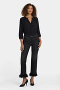 Marilyn Straight Ankle Jeans - French Nightfall