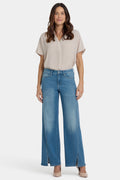 Teresa Wide Leg Jeans - Avenue Blue