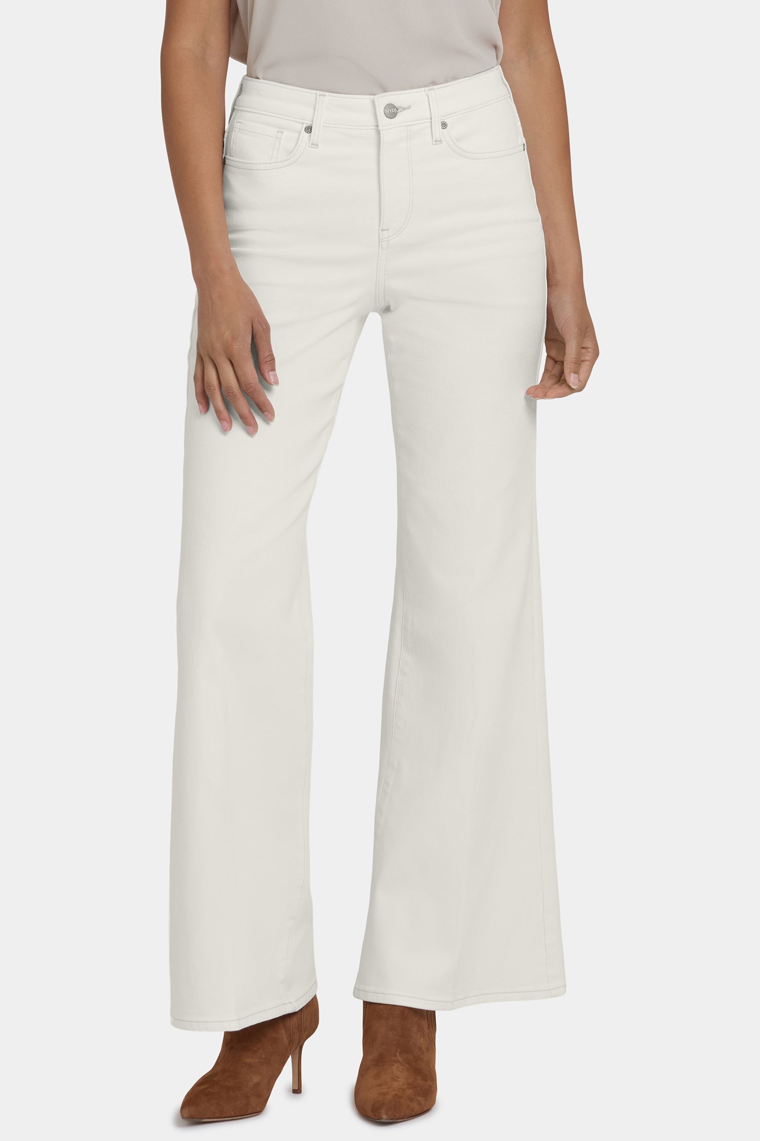 Mia Palazzo Jean - Winter White