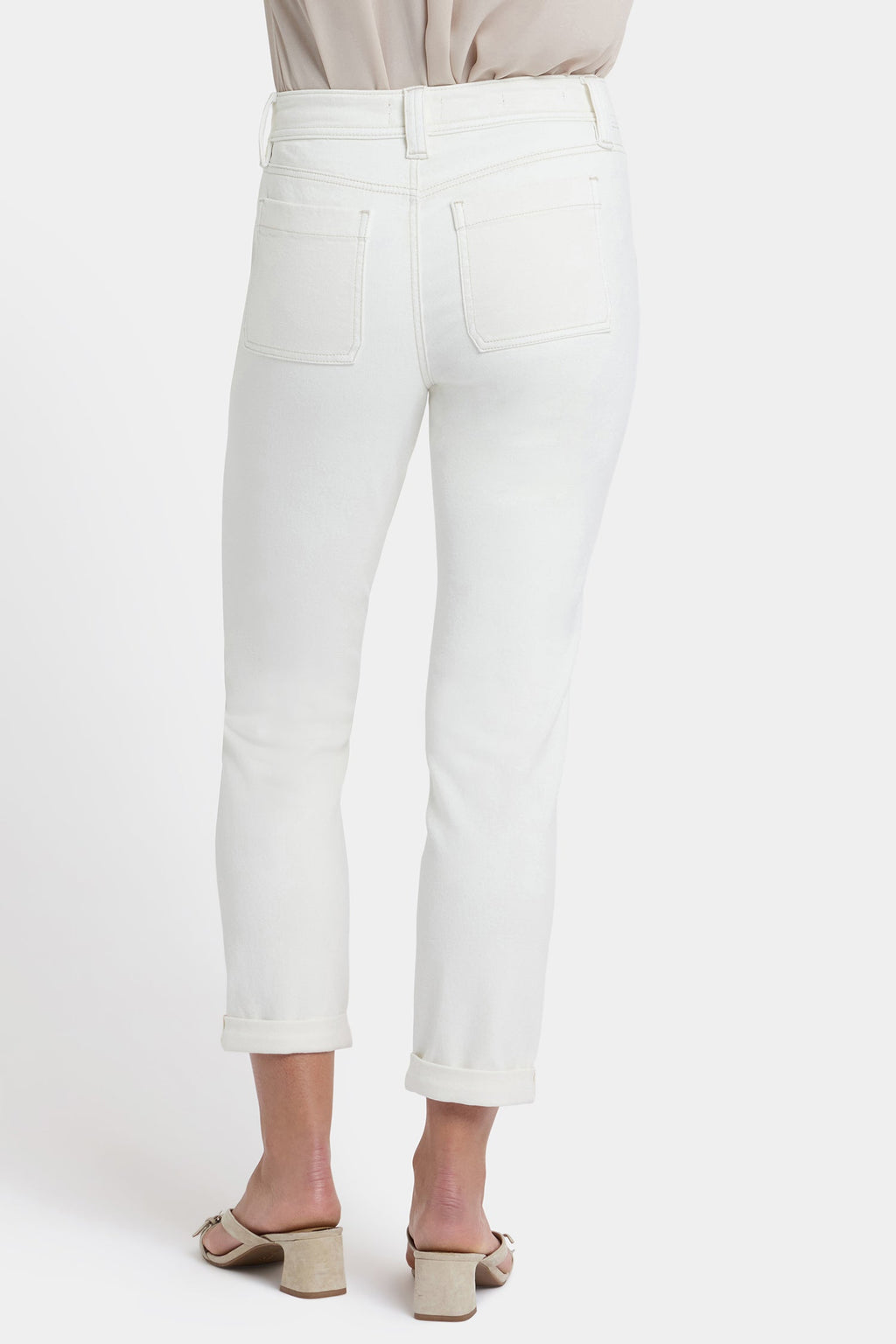 Margot Girlfriend Jeans - Vintage White