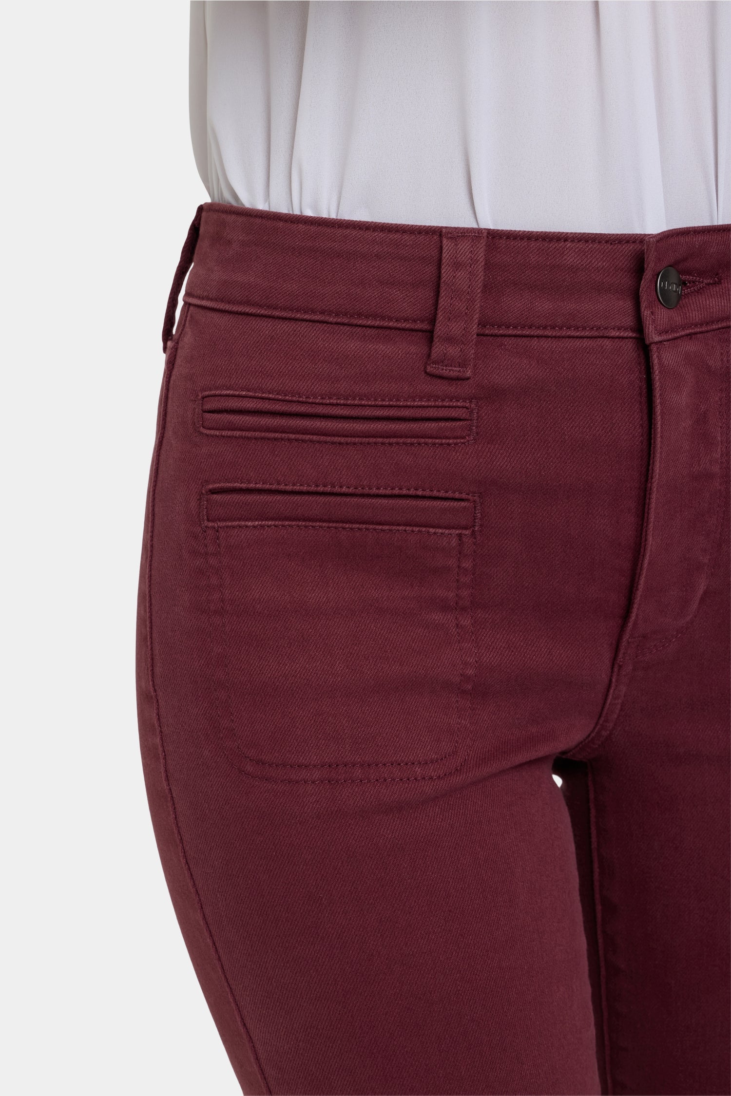 Marilyn Straight Jeans - Sienna Red