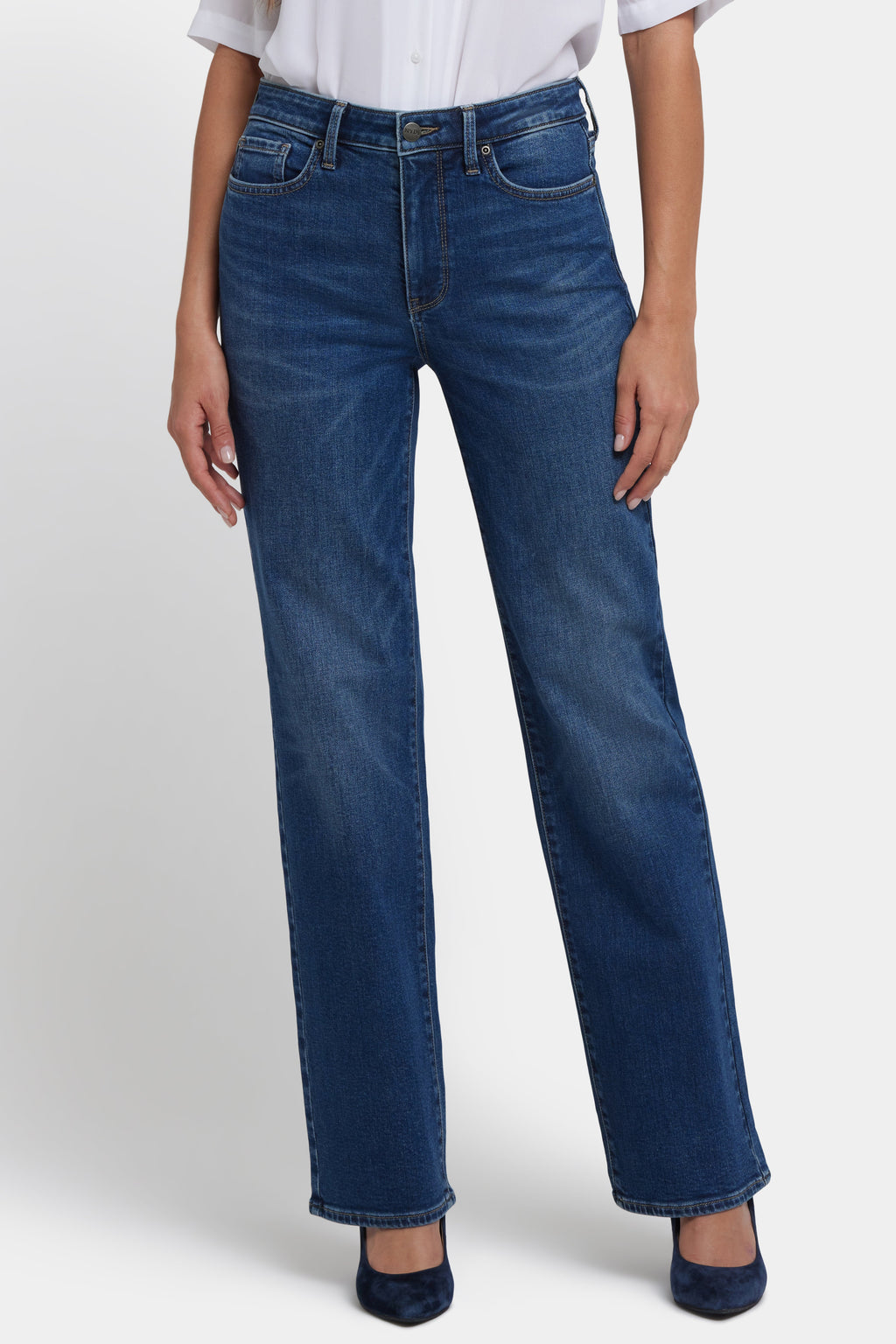 Bailey Relaxed Straight Jeans - Dark Loire
