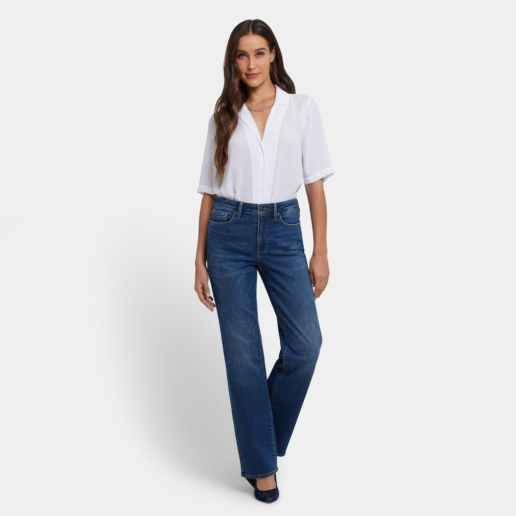Bailey Relaxed Straight Jeans - Dark Loire