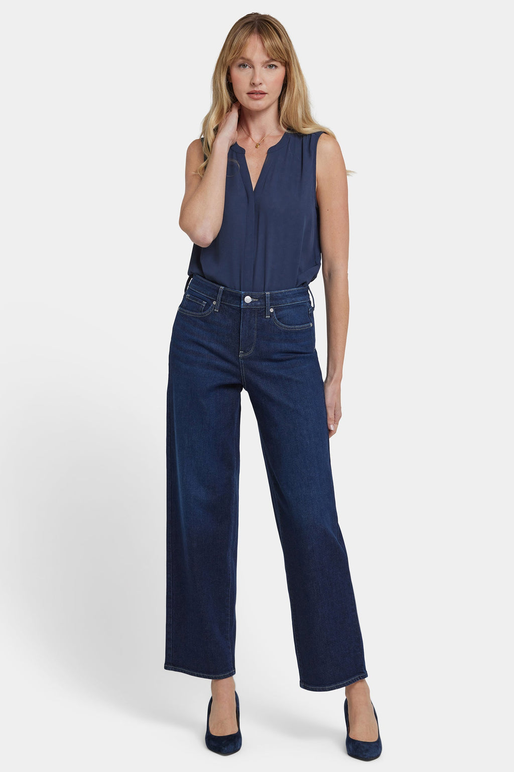 Jemma Barrel Jeans - Midnight Breeze