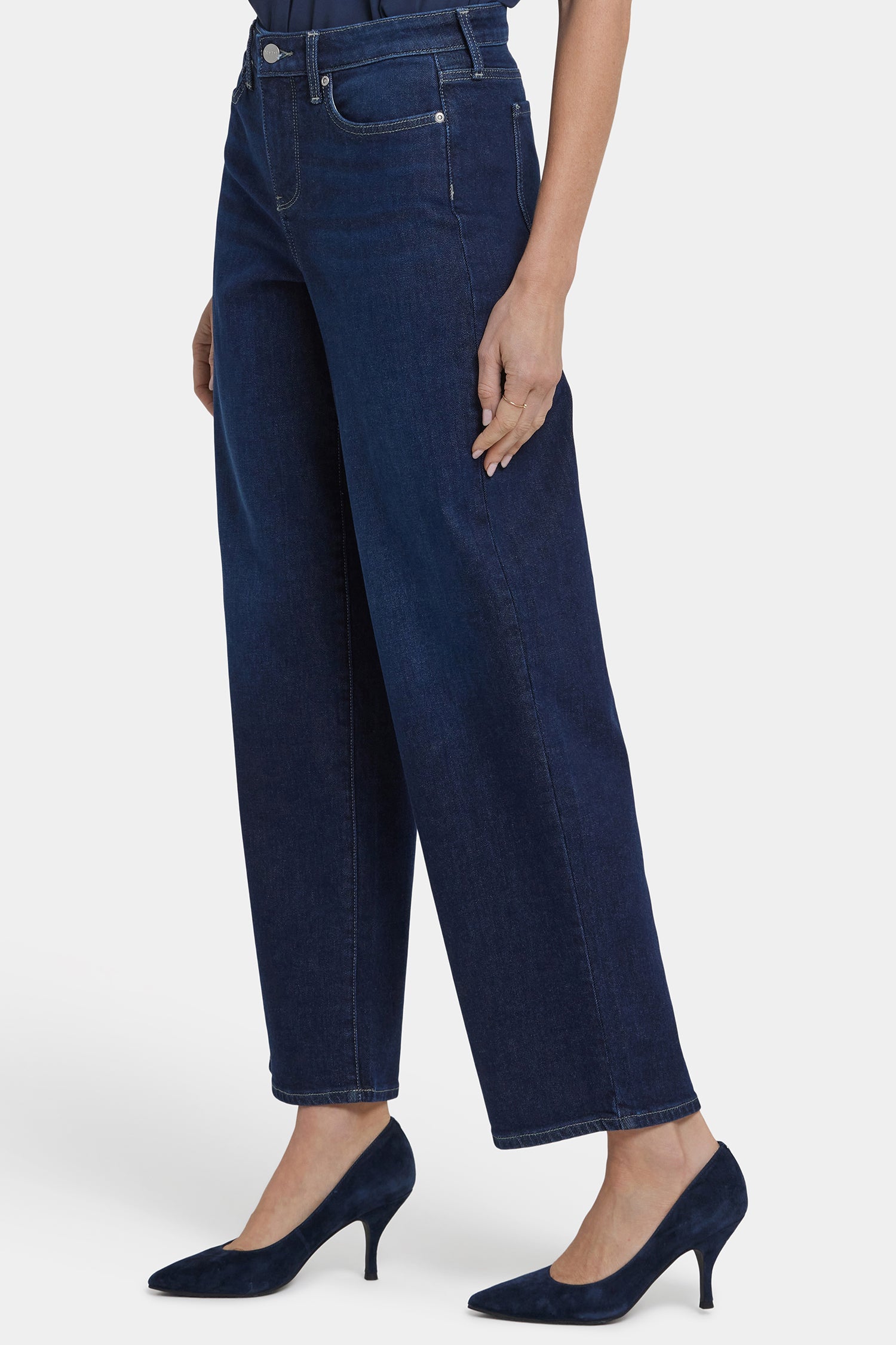 Jemma Barrel Jeans - Midnight Breeze