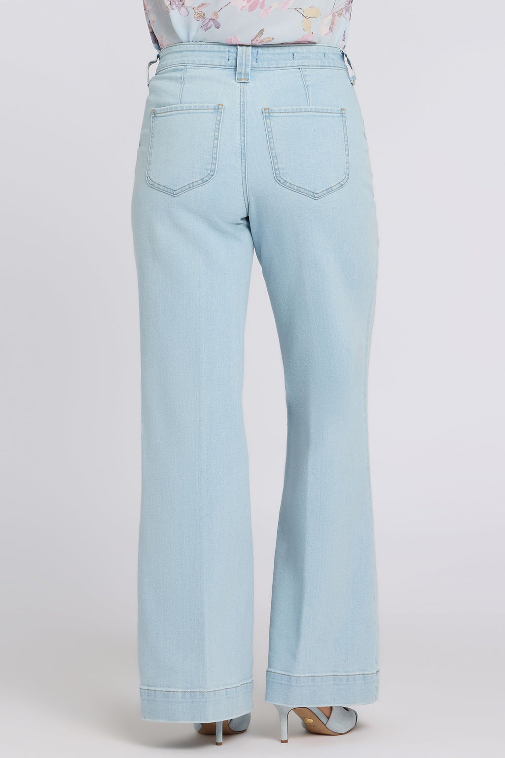 Mia Palazzo Jeans - Sky Valley