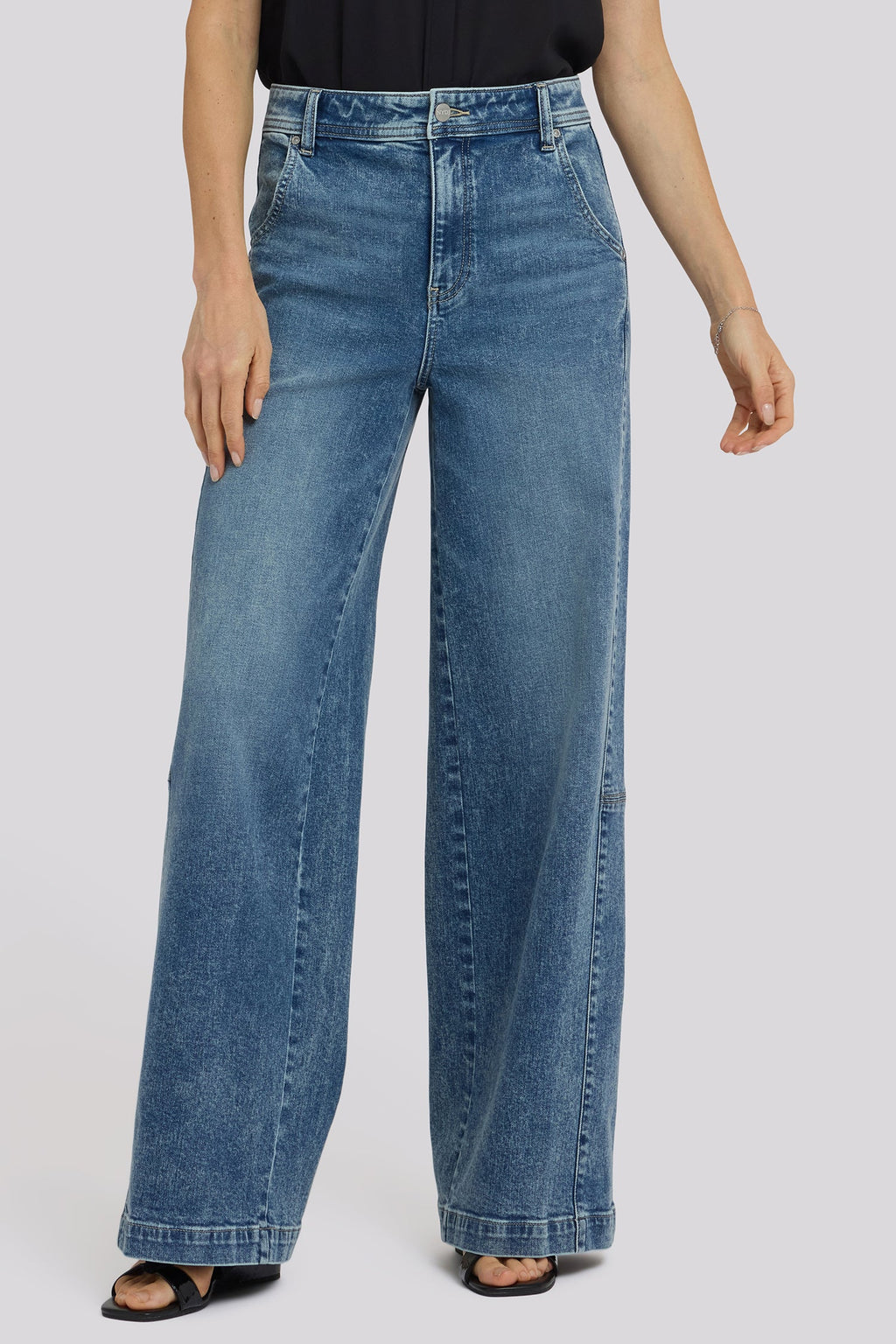 Gracie Wide Leg Jeans - Secret Hollow