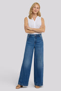 Gracie Wide Leg Jeans - Wild River